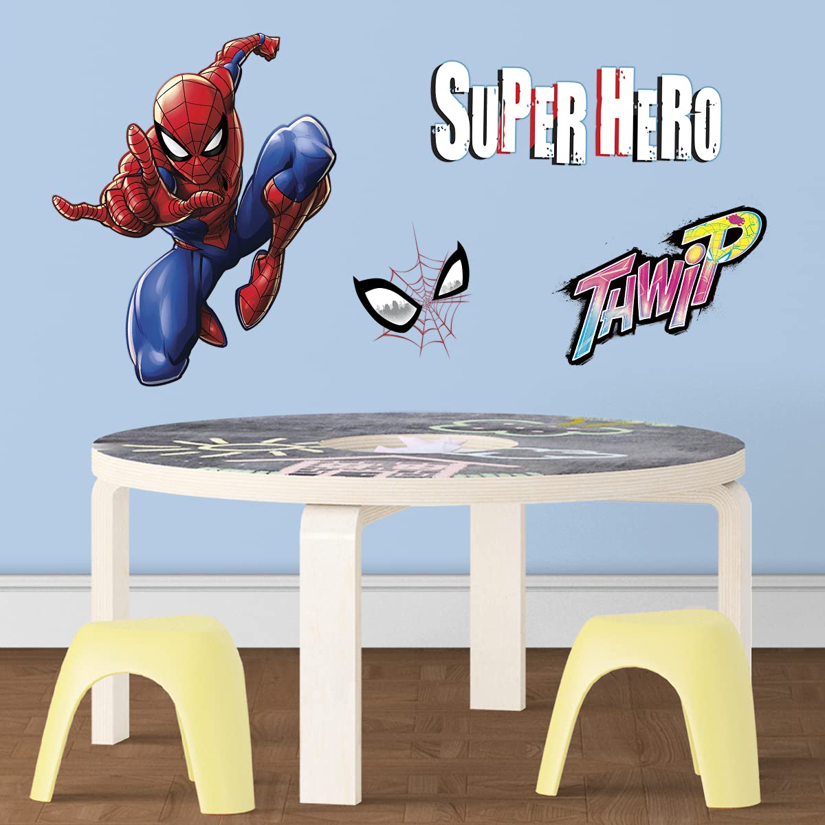 Amazon.com: Marvel Spider-Man Large Full Color Wall Decal : Tools